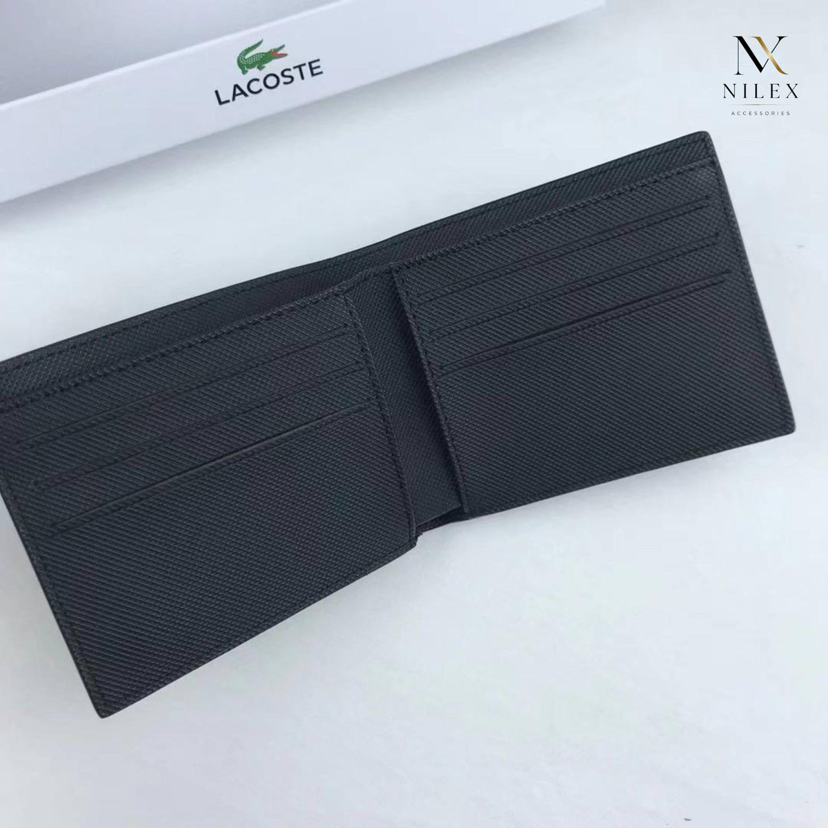 LACOSTE Men's Wallet Set