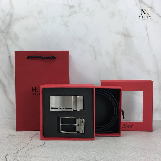 HUGO BOSS Men's Belt Set