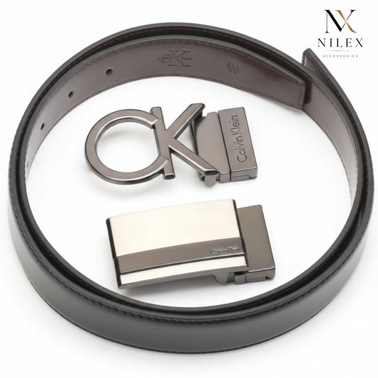Calvin Clein Men's Belt Set