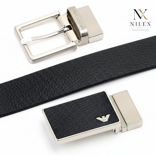 EMPORIO ARMANI Men's Belt Set