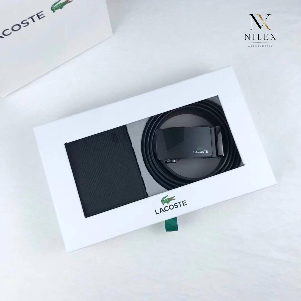 LACOSTE Men's Wallet Set