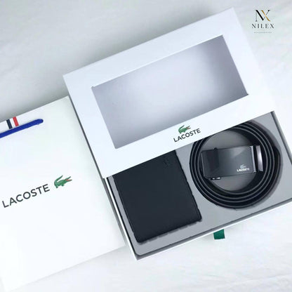 LACOSTE Men's Wallet Set