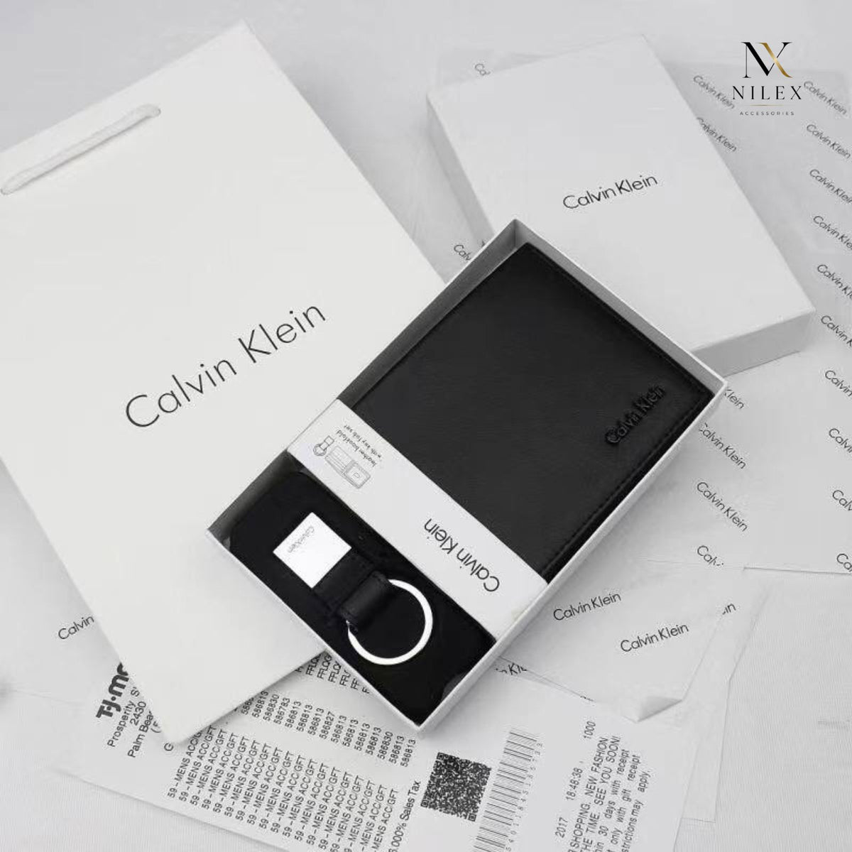 Calvin Klein Men's Wallet Set