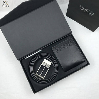 HUGO BOSS Men's Wallet Set