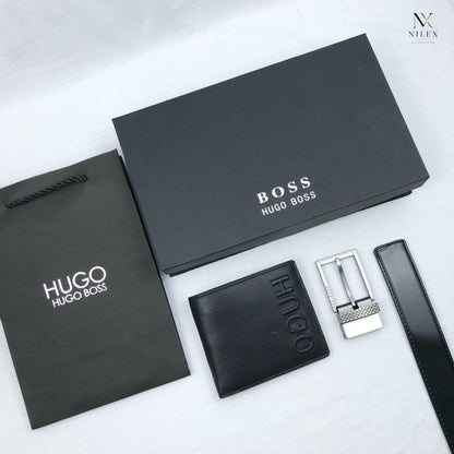 HUGO BOSS Men's Wallet Set