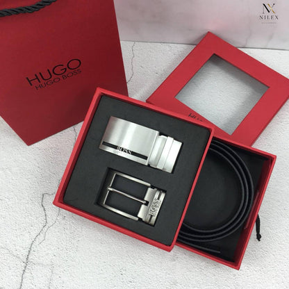 HUGO BOSS Men's Belt Set