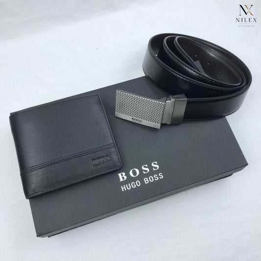 HUGO BOSS Men's Wallet Set