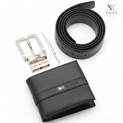 TOMMY HILFIGER Men's Wallet Set