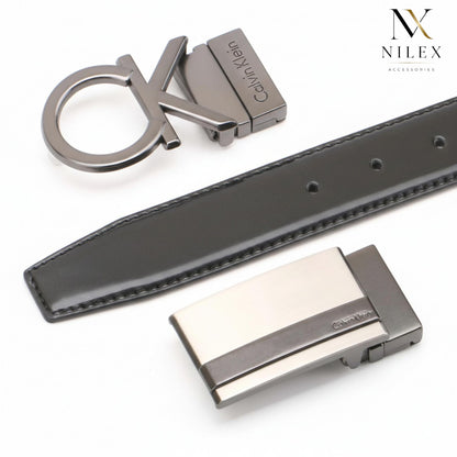 Calvin Clein  Men's Belt Set