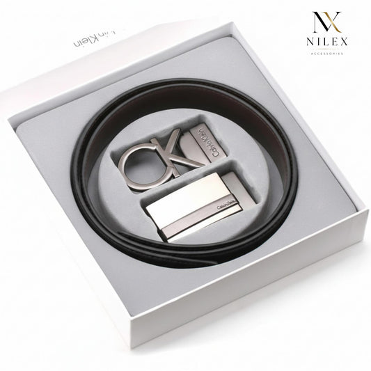 Calvin Clein  Men's Belt Set