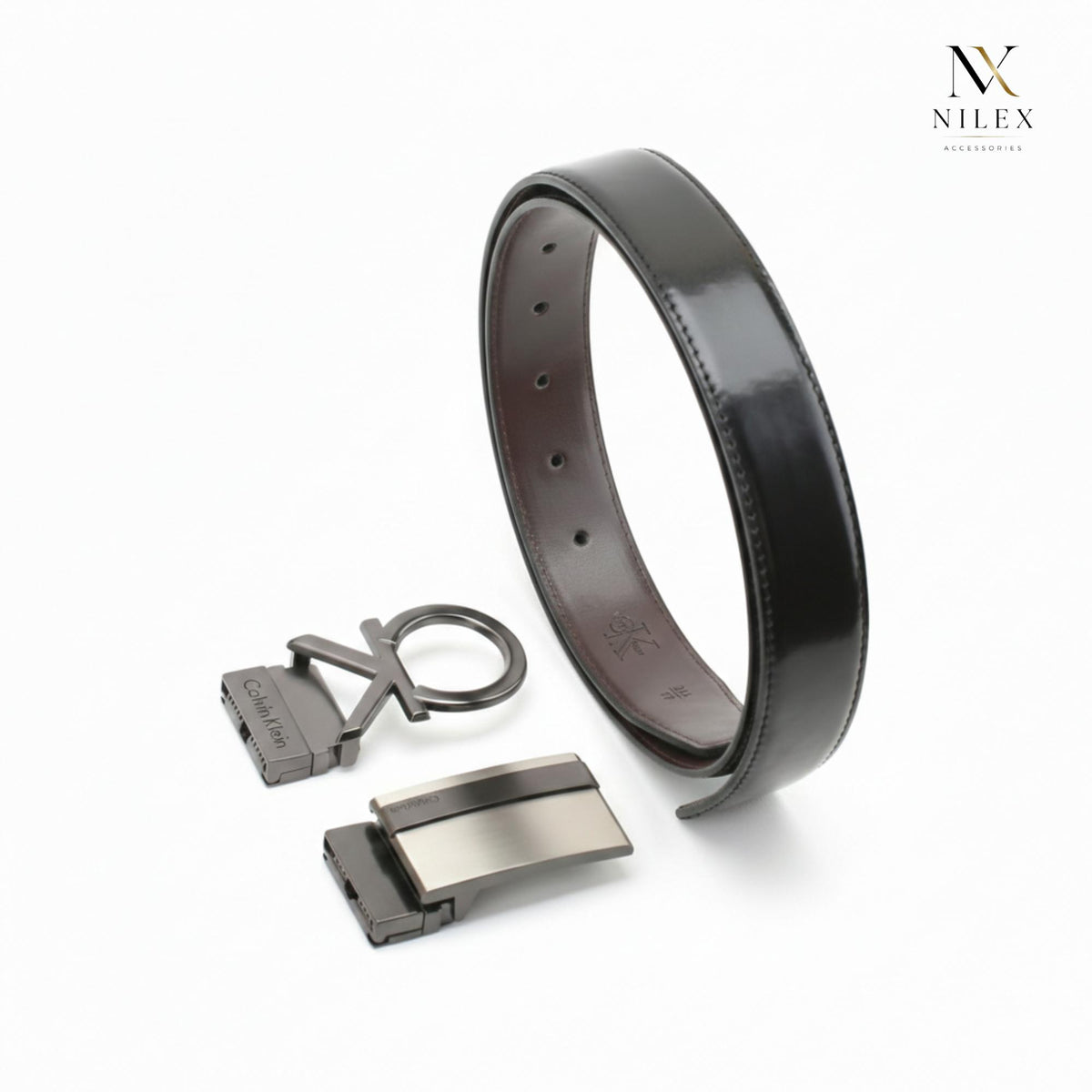 Calvin Clein  Men's Belt Set