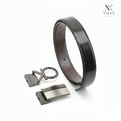 Calvin Clein  Men's Belt Set
