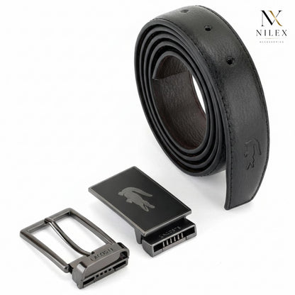 LACOSTE Men's Belt Set