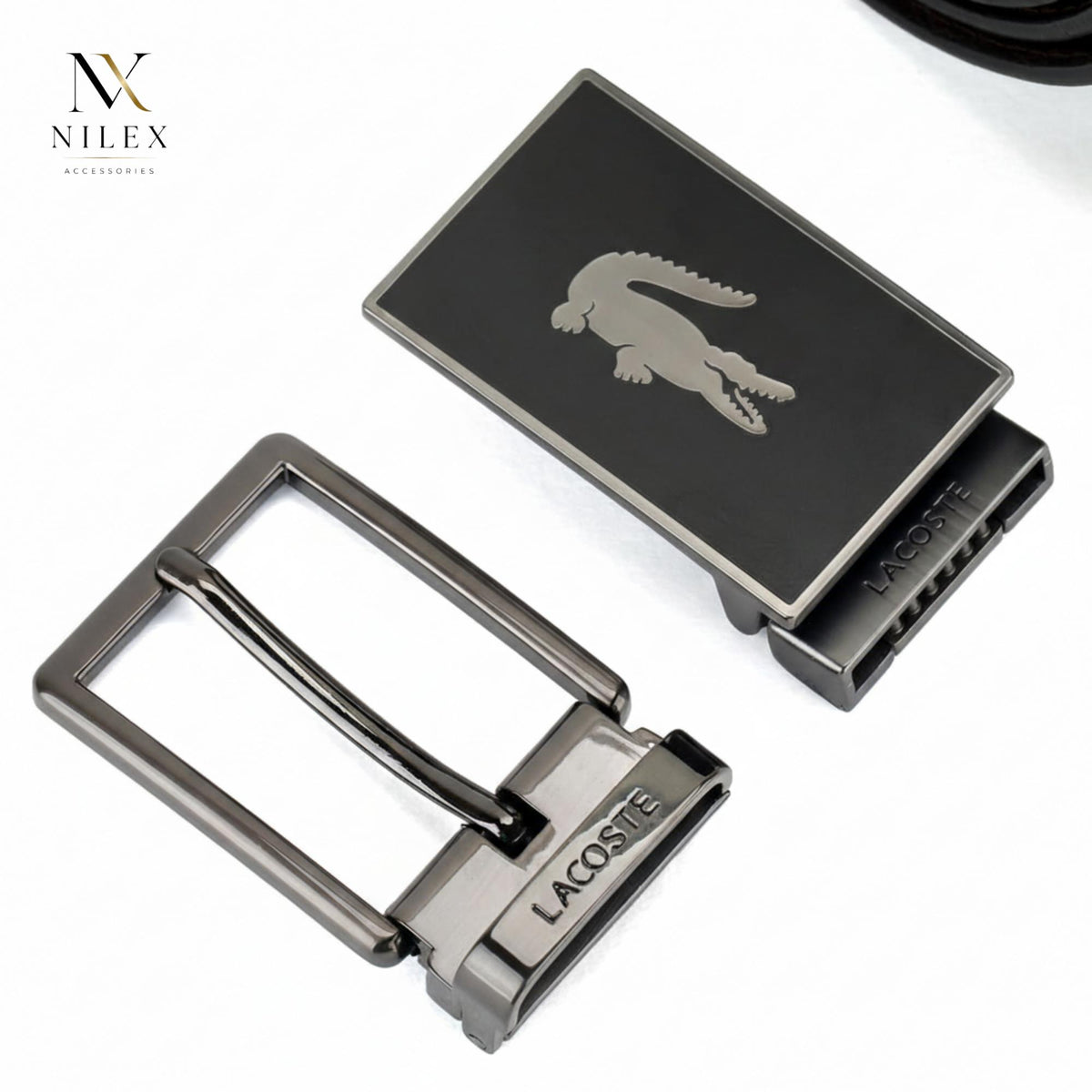 LACOSTE Men's Belt Set