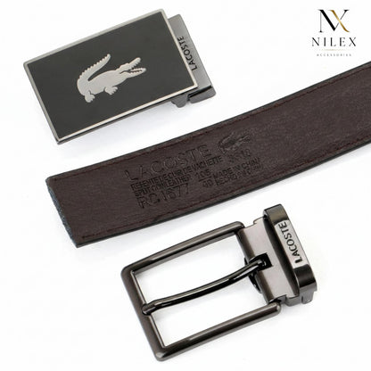 LACOSTE Men's Belt Set