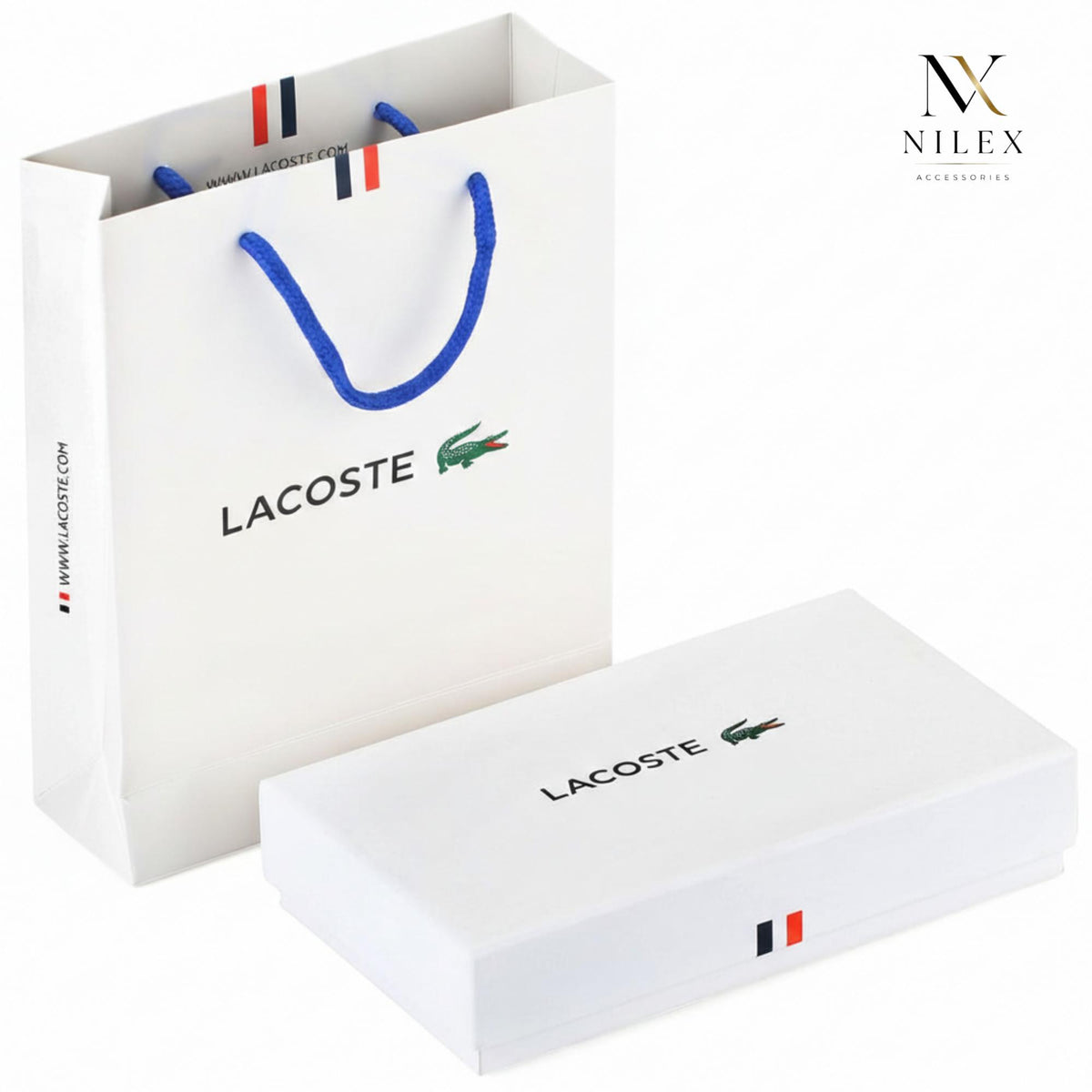 LACOSTE Men's Belt Set