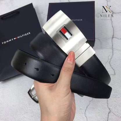TOMMY HILFIGER Men's Belt Set
