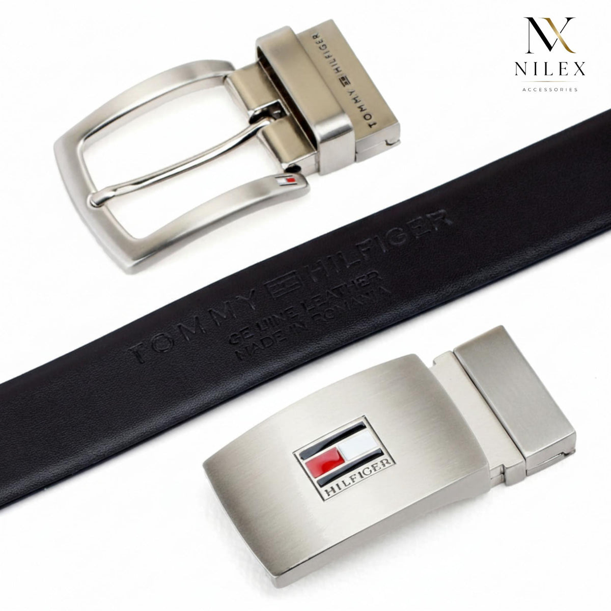 TOMMY HILFIGER Men's Belt Set