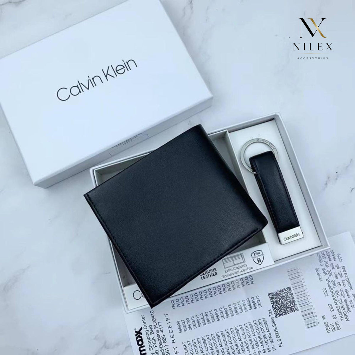 Calvin Klein Men's Wallet Set
