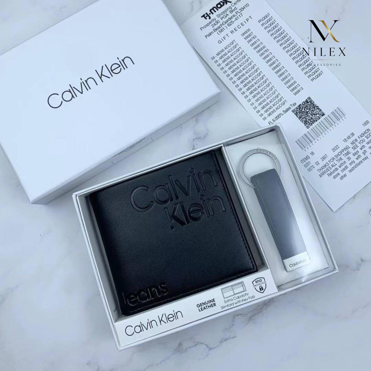 Calvin Klein Men's Wallet Set