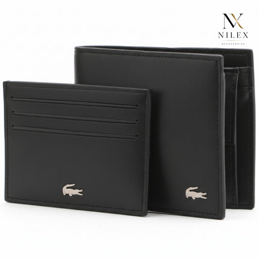 LACOSTE Men's Wallet Set