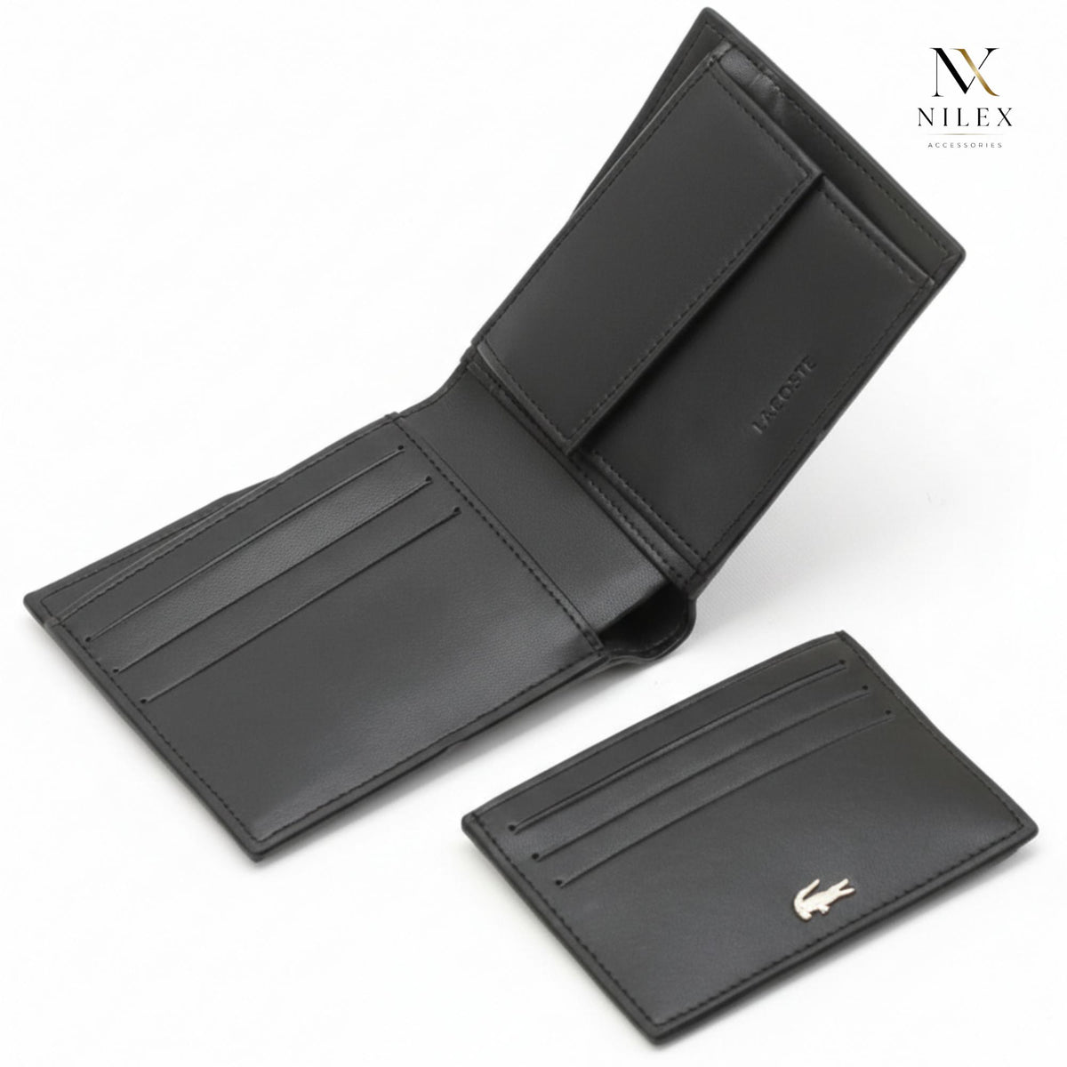 LACOSTE Men's Wallet Set