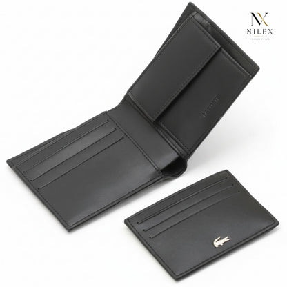 LACOSTE Men's Wallet Set