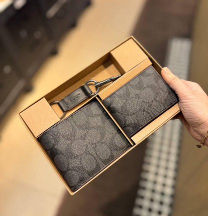 COACH Men's Wallet Set