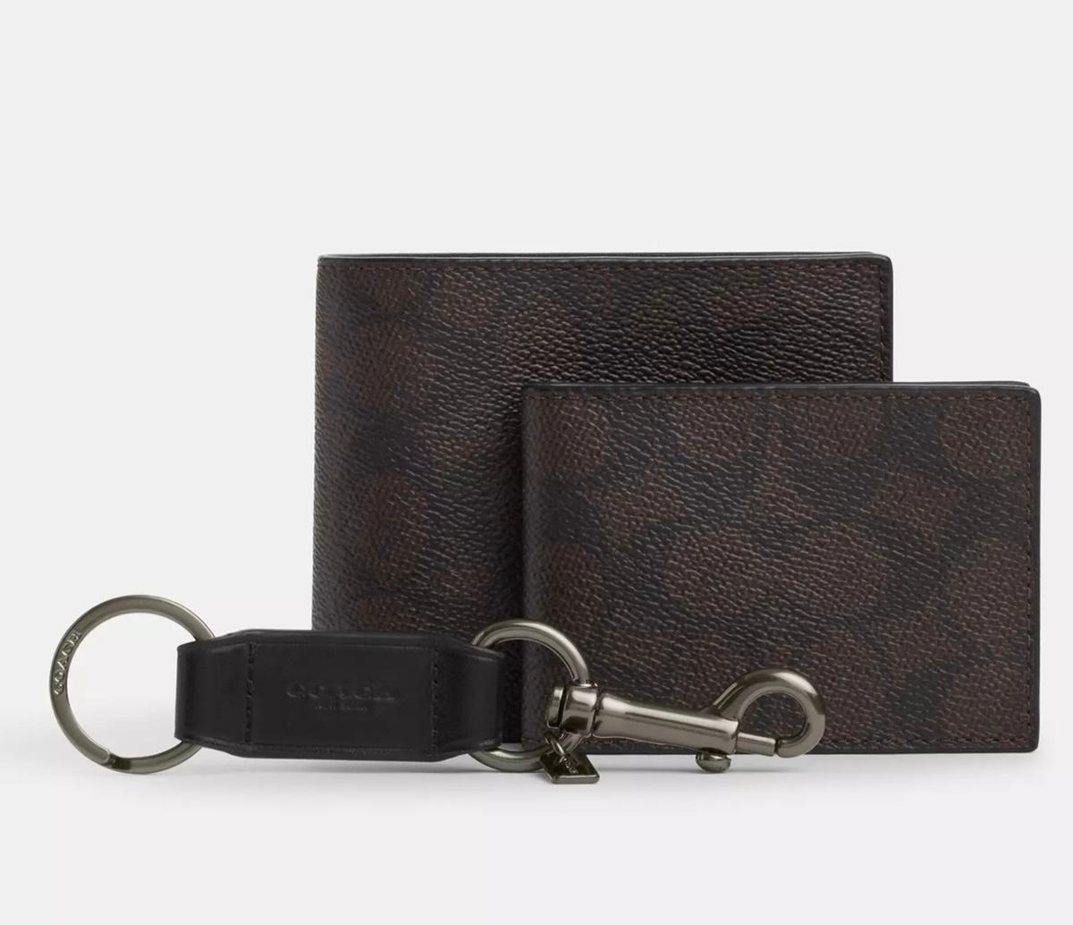 COACH Men's Wallet Set