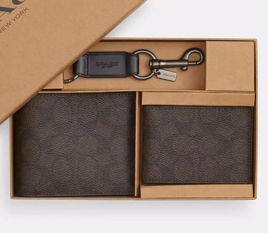 COACH Men's Wallet Set