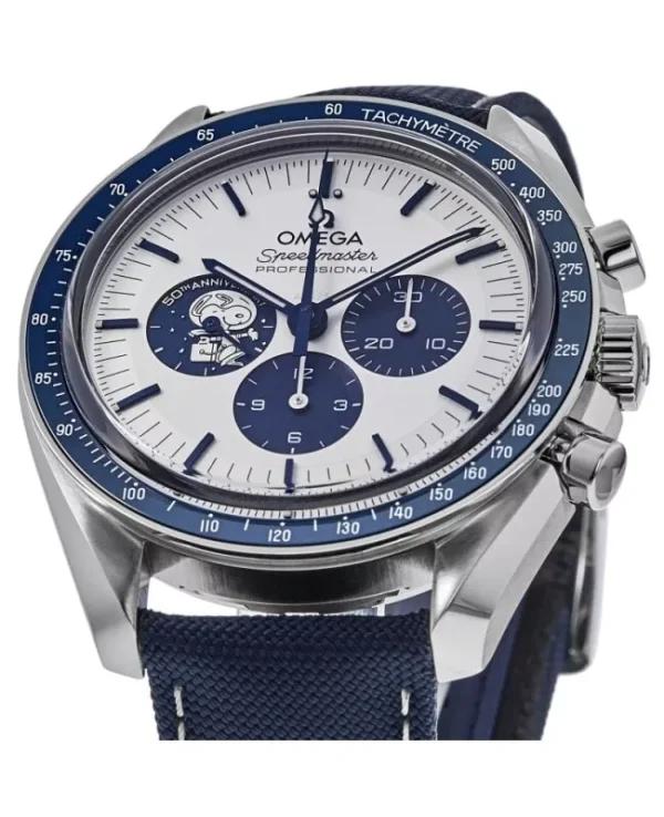 Omega Speedmaster Silver Snoopy Award Men’s Watch