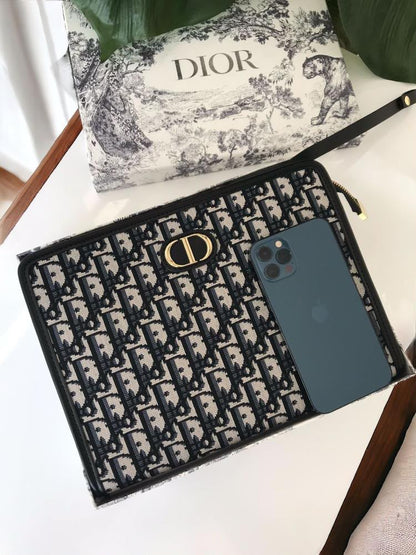 Dior Oblique Jacquard Pouch