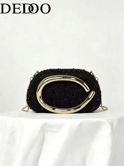 Vintage-Inspired Women's Evening Clutch